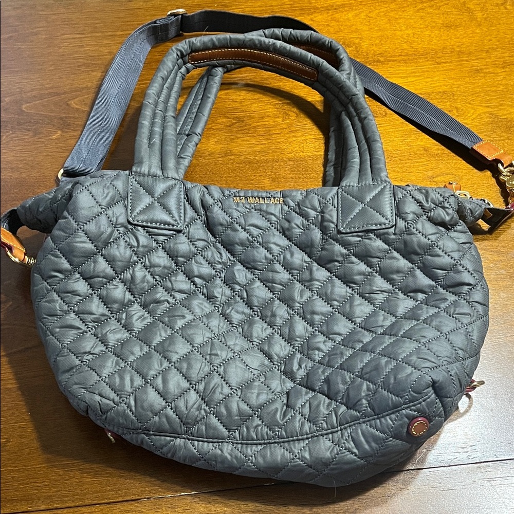 MZ Wallace Quilted Black Shoulder Bag